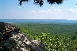 A Southeast Oklahoma mountain view
